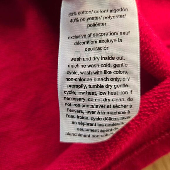 NWT Tommy Hilfiger Womens Red Polo Dress M Preppy Academia Classic Varsity Patch - Picture 7 of 9